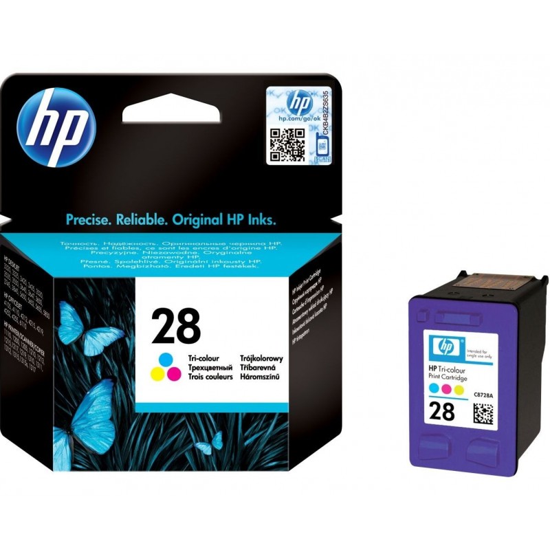 HP 28 tinteiro 1 unidade(s) Original Rendimento padrão Ciano, Mag