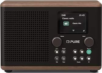 RADIO PURE CLASSIC H4 CAFE / NEGRO