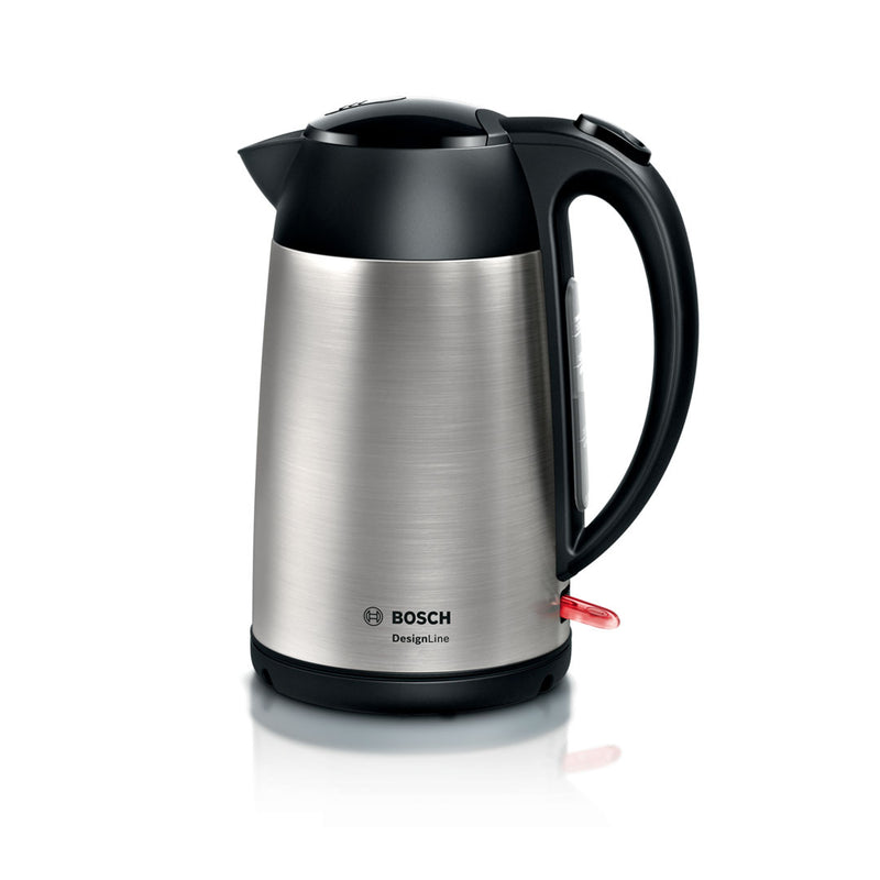 Bosch TWK3P420 chaleira elétrica 1,7 l 2400 W Preto, Aço inoxidáv