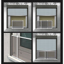 MOSQUITEIRA COM MOLDURA EXTENSIVEL 50X75-142CM