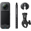 CÁMARA DIGITAL DEPORTIVA INSTA360 X5 VISTA MÚLTIPLE MOTERO KIT 8K