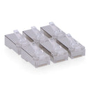 CONECTOR RJ45 MACHO FTP CAT5E FECHADO (SACO 6 U)