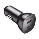 CAR CHARGER CHOETECH TC0008 40W 2X USB-C