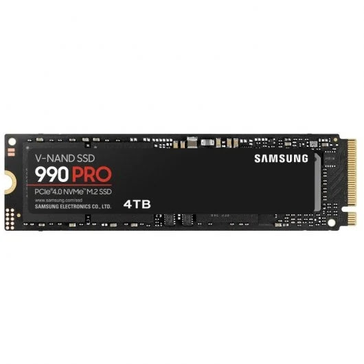 DISCO RIGIDO SSD SAMSUNG 990 PRO 4TB M.2 2280 PCIE 4.0 COMPATIBLE