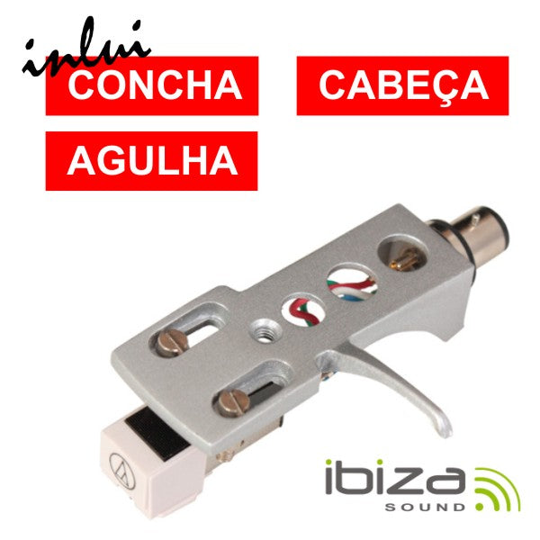 CABEÇA DE GIRA-DISCOS P AUDIO TECHNICA AT3600 IBIZA