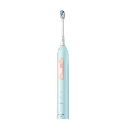 ESCOVA DE DENTES SÓNICA COM UM CONJUNTO DE PONTAS USMILE P4 (AZUL