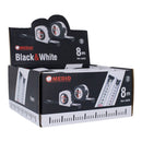 FLEXÓMETRO BLACK & WHITE 8 M X 28 MM