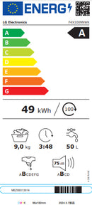 MÁQUINA DE LAVAR ROUPA LG F4X1009NWK 9KG