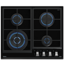 Teka GZC 64320 XB Preto Embutido 60 cm Gás 4 zona(s)