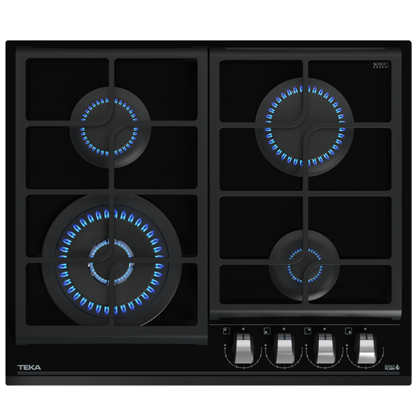 Teka GZC 64320 XB Preto Embutido 60 cm Gás 4 zona(s)