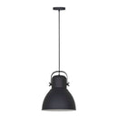 CANDEEIRO DE TETO PENDENTE, E27, PRETA, Ø320 X 1870 MM