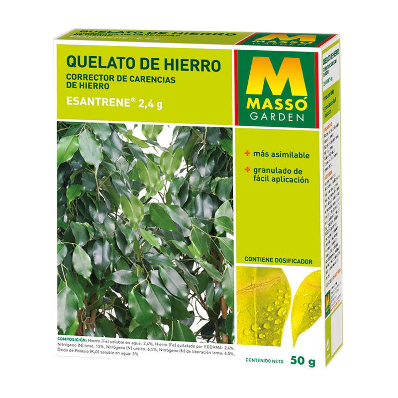 QUELATO DE FERRO 50G. FERTILIZANTE 234078N MASSÓ