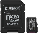 128GB MICROSDXC CANVAS SELECT PLUS GEN3 150MBS A1 CARD + ADAPTER