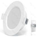 E6 LED  MONTAGEM EM SUPERFICIE QUADRADO 4W BRANCA