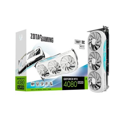 PLACA GRÁFICA ZOTAC RTX 4080 SUPER TRINITY OC WHITE ED 1