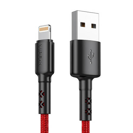 CABO USB PARA LIGHTNING 1.8M (VERMELHO)