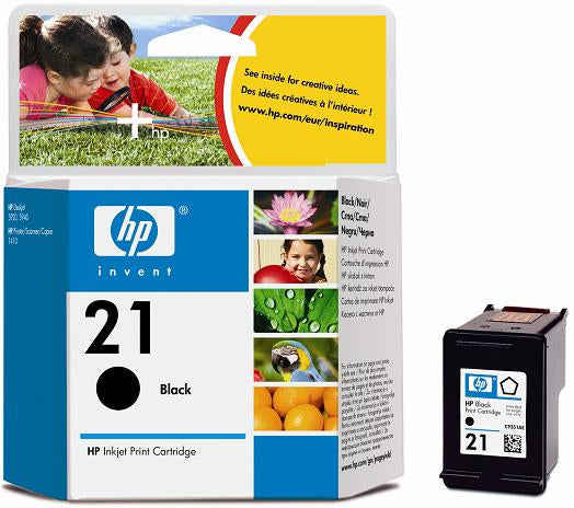 HP Tinteiro Original 21 Preto