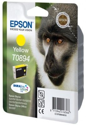 Epson Monkey Tinteiro Amarelo T0894 Tinta DURABrite Ultra