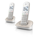 TELEFONE SEM FIOS PHILIPS XL4902S34 PACK DUO CINZA