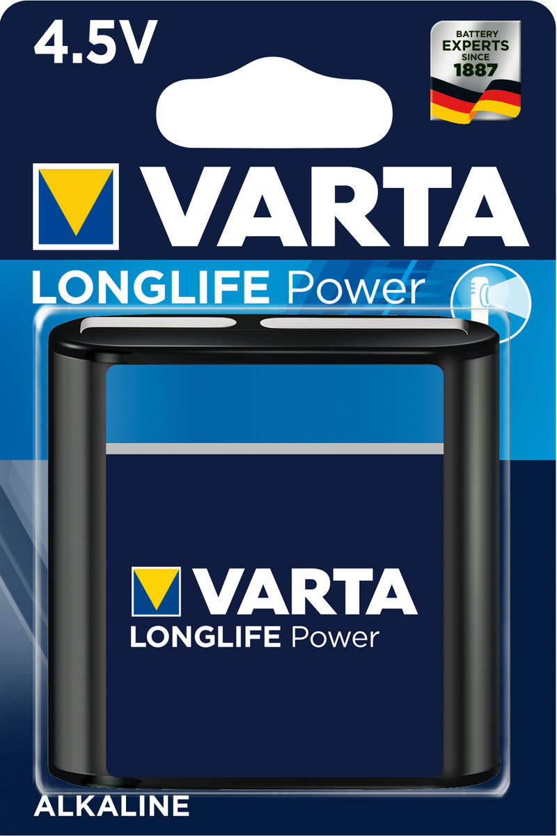 Varta LONGLIFE Power 4.5 V Bateria descartável Alcalino