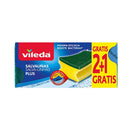 ESFREGÃO SALVA UNHAS ANTI-BACTÉRIAS 2+1 ESFREGÃO COM PANO 162589