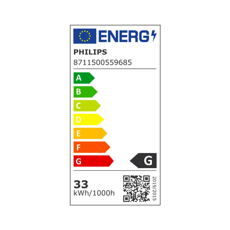 TUBO CIRCULAR FLUORESCENTE 32W Ø30CM TRIFÓSFORO 4000K LUZ DIA PHI