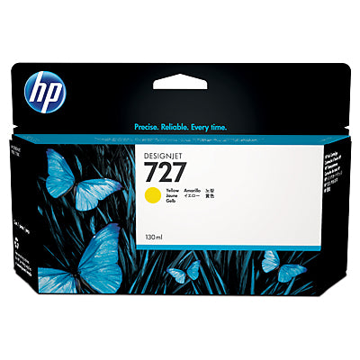 HP Tinteiro DesignJet 727 Amarelo de 130 ml