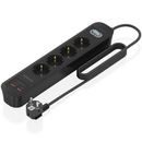 REGLETA CON INTERRUPTOR AISENS ASPS-2A2C13-BK 4 TOMAS DE CORRIENT