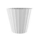 VASO DE INJEÇÃO DORIC COR BRANCO Ø22X20CM