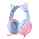 FONES DE OUVIDO PARA JOGOS ONIKUMA K9 ROSAAZUL