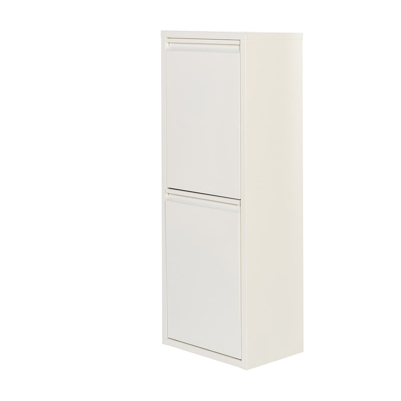 ARMARIO METALICO RECICLAGEM 2 GAVETAS BRANCO 92X35X25CM