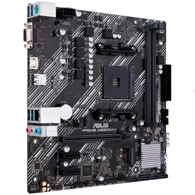 ASUS PRIME A520M-K AMD A520 Socket AM4 micro ATX