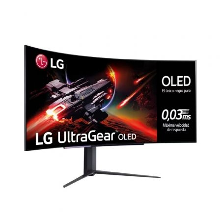 LG 45GR95QE-B monitor de ecrã 113 cm (44.5") 3440 x 1440 pixels