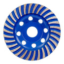 REBOLO COPA DIAMANTE COM FILEIRA DE DENTES TURBO Ø115 X 22,2 MM
