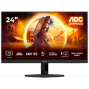AOC MONITOR IPS 24" (23.8) FHD 0.5MS 200HZ HDMI DP COLUNAS 24G4HR