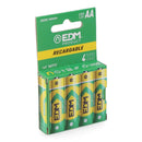PILHA RECARREGÁVEL ECO-SERIES EDM AA - LR06 2600MA (BLÍSTER 2 UNI