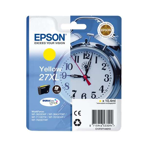 Epson Alarm clock C13T27144012 tinteiro 1 unidade(s) Original Ren