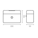 COFRE CFC09 200X160X90MM AZUL M13394 MICEL