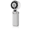 VENTILADOR MANO CRISTAL ICE PRO BLANCO PORTATIL