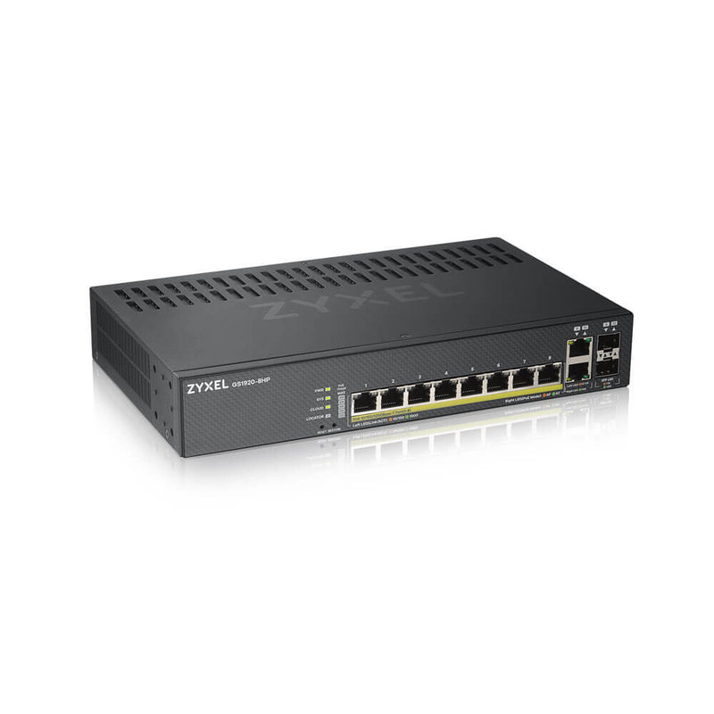 Zyxel GS1920-8HPV2 Gerido Gigabit Ethernet (10/100/1000) Power ov