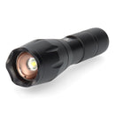 LANTERNA DE ALUMÍNIO COM ZOOM. 1 LED 3XAAA (PILHAS INCLUÍDAS)
