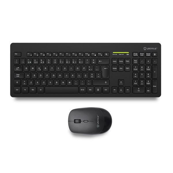 CONJUNTO TECLADO + RATO WIFI MK212 PRO SLIM