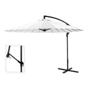 CHAPÉU-DE-SOL EXCÊNTRICO ALTURA MÁXIMA 3M Ø300CM COR: BRANCO