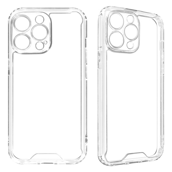 MOOOV CAPA SILICONE SEMI-RIGIDA REFORÇADA P IPHONE 14 PRO TRANSPA