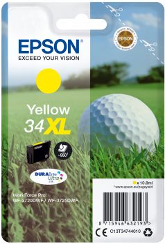 Epson Golf ball C13T34744010 tinteiro 1 unidade(s) Original Rendi