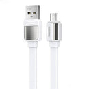 CABO USB MICRO REMAX PLATINUM PRO, 1 M BRANCO
