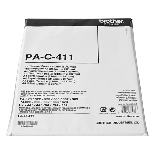 BROTHER PACK 100FHS PAPEL TERMICO A4