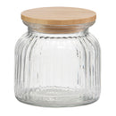 FRASCO DE VIDRO E BAMBU PARA COZINHA 600ML MS72136 ANDREA HOUSE