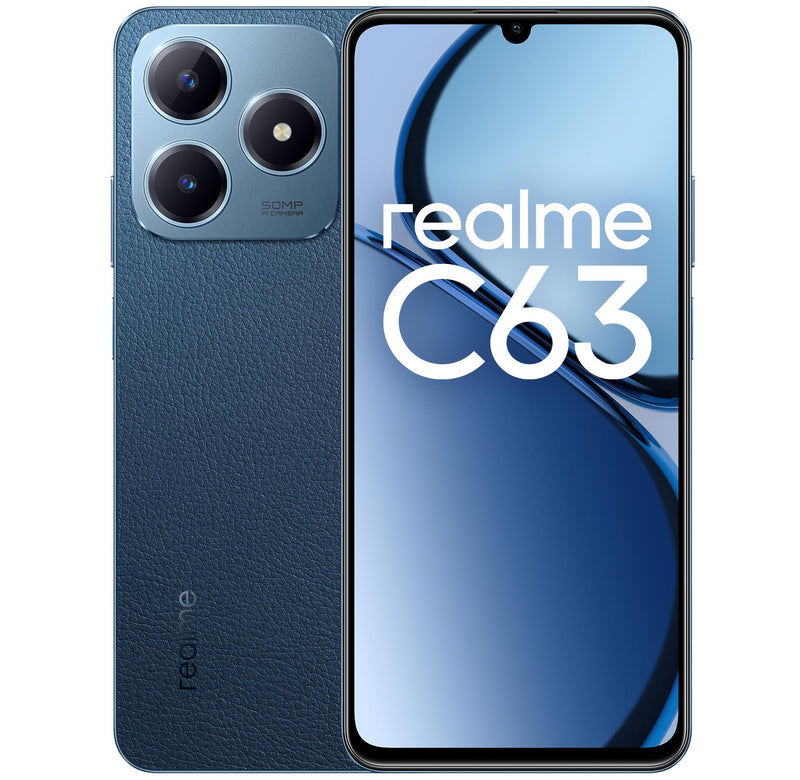 SMARTPHONE REALME C63 8/256 6,74" LEATHER BLUE