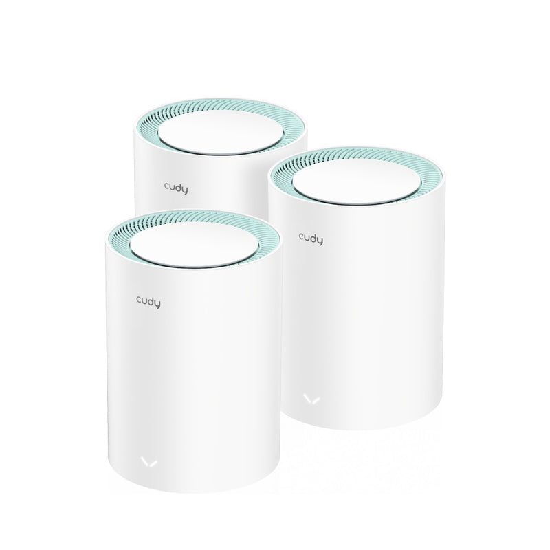 CUDY EXTENSOR DE SINAL UNIVERSAL WIFI GIGABIT 300MBPS 3UNID